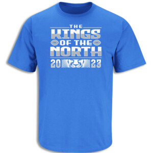 The Kings Of the North Shirt 2023 NFC North Division Champions, Detroit Lions