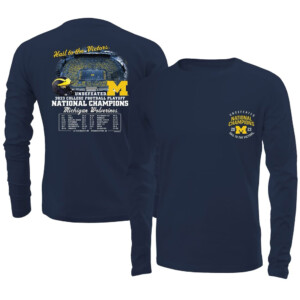 UNDEFEATED NATIONAL CHAMPIONS HAIL TO THE VICTORS SHIRT College Football Playoff 2023 National Champions, Michigan Wolverines