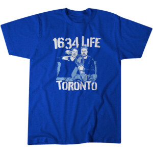 1634 LIFE TORONTO SHIRT Mitchell Marner, Auston Matthews,Toronto Maple Leafs