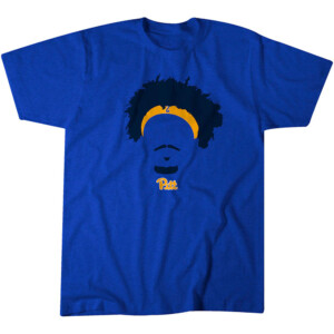 BLAKE HINSON HEADBAND AND HAIR SHIRT Pittsburgh Panthers
