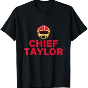 Chief Taylor Novelty Fun KC Shirt Taylor Swifts, Travis Kelce, 2023 AFC Champions, Kansas City Chiefs