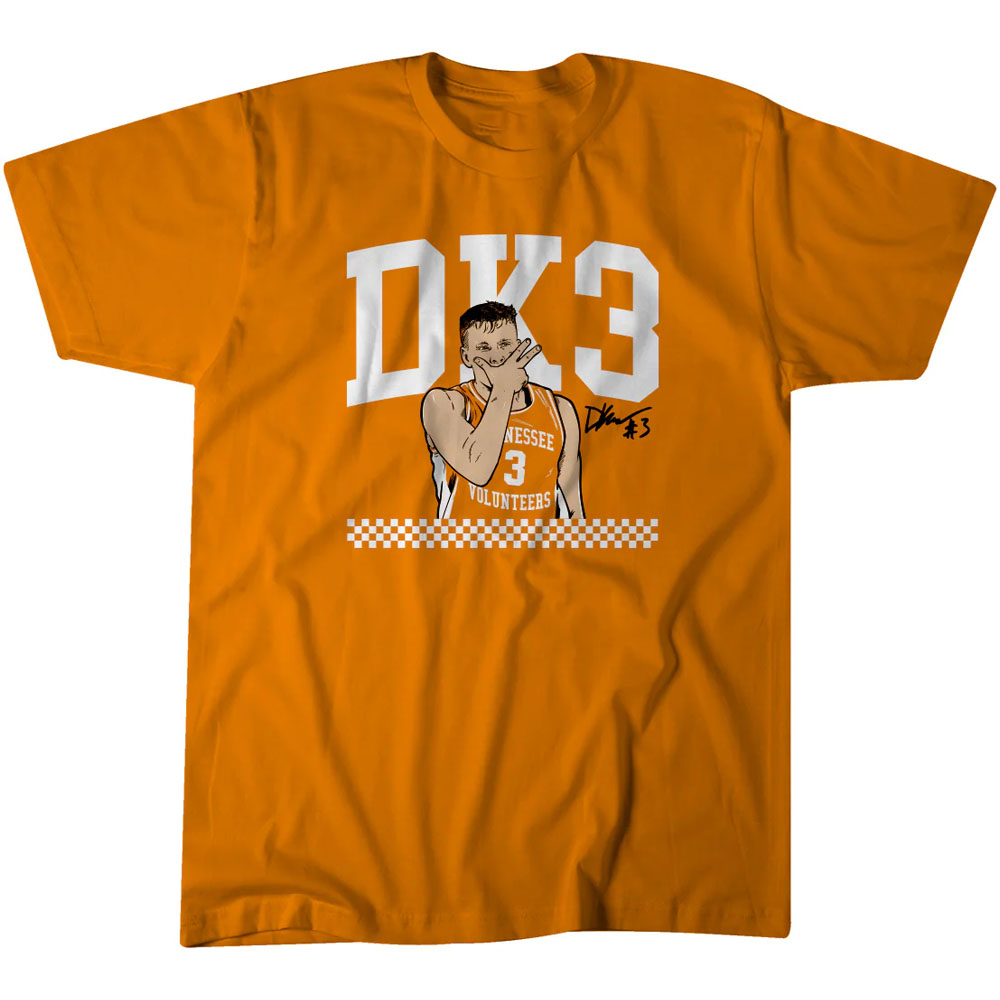 DK3 SHIRT Dalton Knecht, Tennessee Basketball, Tennessee Volunteers DK3 SHIRT Dalton Knecht, Tennessee Basketball, Tennessee Volunteers