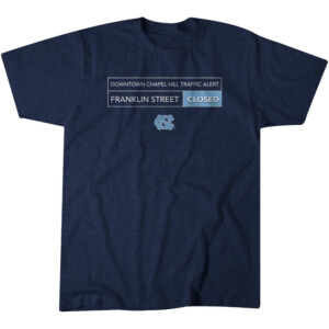 FRANKLIN STREET CLOSED SHIRT UNC BASKETBALL, North Carolina Tar Heels