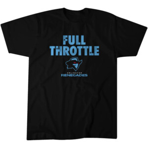 FULL THROTTLE SHIRT ARLINGTON RENEGADES UFL, Arlington Renegades