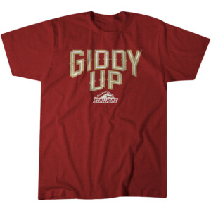 GIDDY UP SHIRT BIRMINGHAM STALLIONS UFL,Birmingham Stallions