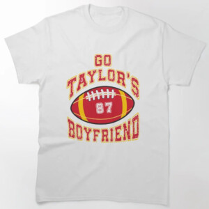Go Taylor's Boyfriend Shirt Taylor Swifts, Travis Kelce, 2023 AFC Champions, Kansas City Chiefs