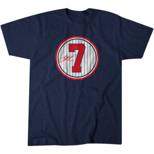 JOE 7 SHIRT Joe Mauer, Minnesota Twins
