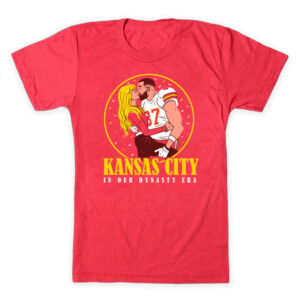 KANSAS CITY IN OUR DYNASTY ERA SHIRT Taylor Swifts, Travis Kelce, Super Bowl LVIII Champions, Kansas City Chiefs