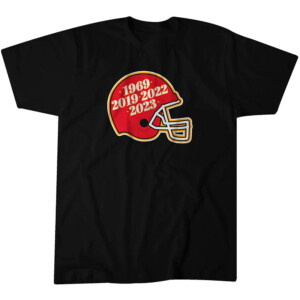 KANSAS CITY THE FOUR GLORY YEARS SHIRT Super Bowl LVIII Champions , Kansas City Chiefs