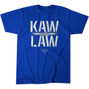 KAW IS THE LAW SHIRT ST. LOUIS BATTLEHAWKS UFL, St. Louis Battlehawks