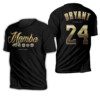 MAMBA MENTALITY YEAR OF THE MAMBA '24 SHIRT Kobe Bryant