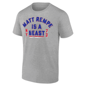 MATT REMPE IS A BEAST SHIRT New York Hockey, Matt Rempe, New York Rangers