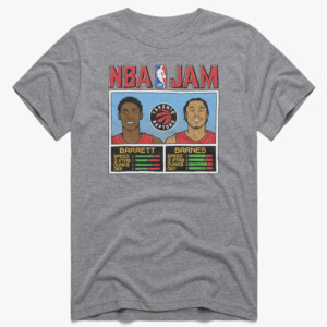 NBA Jam Raptors Barrett and Barnes Shirt RJ Barrett, Scottie Barnes, Toronto Raptors