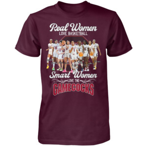 Real Women Love Basketball Smarth Women Love The Gamecocks Shirt South Carolina Women's Basketball, South Carolina Gamecocks