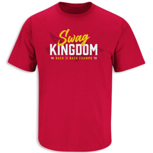 Swag Kingdom Back To Back Champs Shirt Super Bowl LVIII Champions , Kansas City Chiefs