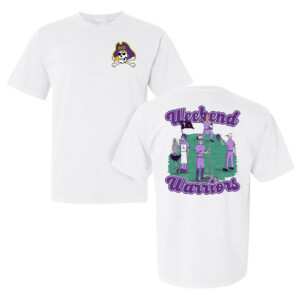 WEEKEND WARRIORS SHIRT East Carolina Pirates