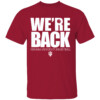 WE'RE BACK SHIRT Indiana Basketball, Indiana Hoosiers