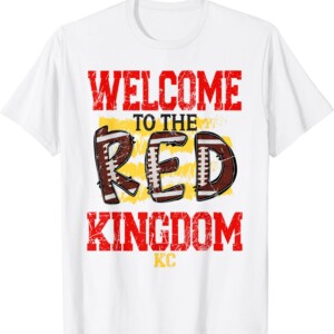 Welcome To The Red Kingdom Kansas City Shirt 2023 AFC Champions, Kansas City Chiefs