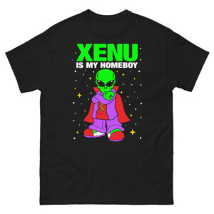 Xenu Is My Homie Shirt Funny Alien