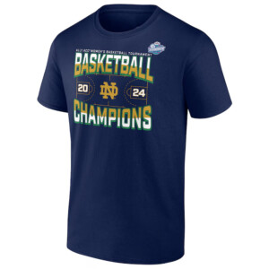 2024 ACC Women's Basketball Conference Tournament Champions Three Pointer Shirt Notre Dame Fighting Irish