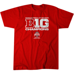 2024 BIG TEN REGULAR SEASON CHAMPIONS SHIRT OHIO STATE WOMEN'S BASKETBALL, Ohio State Buckeyes
