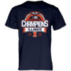 2024 Big Ten Men's Basketball Conference Tournament Champions Locker Room Shirt Illinois Fighting Illini