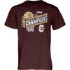 2024 CAA Men's Basketball Conference Tournament Champions Locker Room Shirt Charleston Cougars