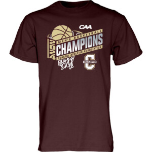 2024 CAA Men's Basketball Conference Tournament Champions Locker Room Shirt Charleston Cougars