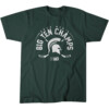 2024 MEN'S B1G CHAMPS SHIRT Michigan Men's Ice Hockey, Michigan State Spartans