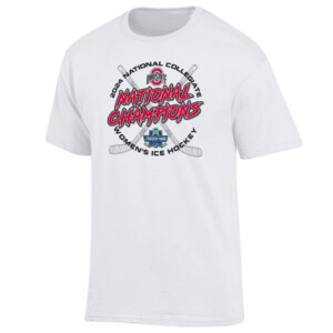 2024 NCAA Women's Ice Hockey National Champions Locker Room Shirt Ohio State Buckeyes