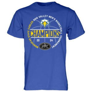2024 OVC Men's Basketball Conference Tournament Champions Shirt Morehead State Eagles