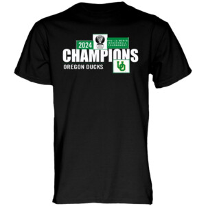2024 Pac 12 Men's Basketball Conference Tournament Champions Locker Room Shirt Oregon Ducks