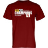 2024 Pac 12 Women's Basketball Conference Tournament Champions Locker Room Shirt USC Trojans