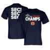 2024 SEC Men's Basketball Conference Tournament Champions Locker Room Shirt Auburn Tigers