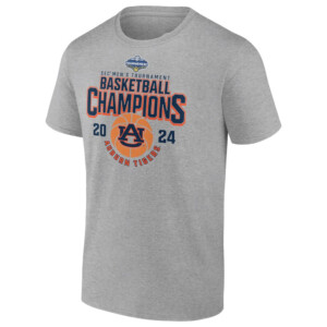 2024 SEC Men's Basketball Conference Tournament Champions Shirt Auburn Tigers