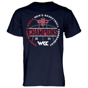 2024 WCC Men's Basketball Conference Tournament Champions Shirt Saint Mary's Gaels
