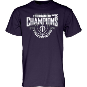 2024 WCC Women's Basketball Conference Tournament Champions Shirt Portland Pilots