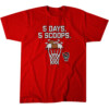 5 DAYS 5 SCOOPS SHIRT NC State Basketball, NC State Wolfpack