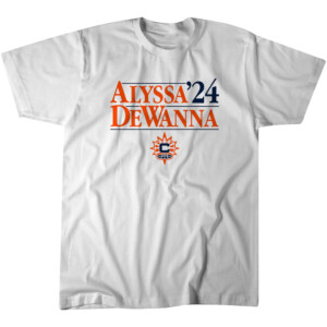 ALYSSA DEWANNA'24 SHIRT Alyssa Thomas, DeWanna Bonner, Connecticut Sun