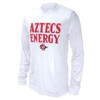 AZTECS ENEGY SHIRT 2024 On Court Bench Energy, San Diego State Aztecs