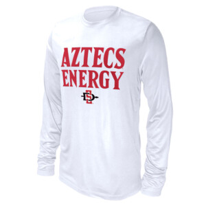 AZTECS ENEGY SHIRT 2024 On Court Bench Energy, San Diego State Aztecs