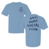Anti Duke Social Club Shirt Funny Anti Duke Blue Devils, Anti Social Club,North Carolina Tar Heels