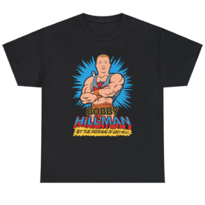 Bobby Hill Man By The Propane of Grey Skull Shirt