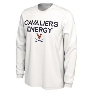 CAVALIERS ENEGY SHIRT 2024 On Court Bench Energy, Virginia Cavaliers