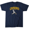 CHOURIO SLUGGER SWING SHIRT Jackson Chourio, Milwaukee Brewers