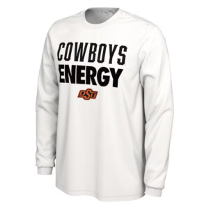 COWBOYS ENEGY SHIRT 2024 On Court Bench Energy, Oklahoma State Cowboys
