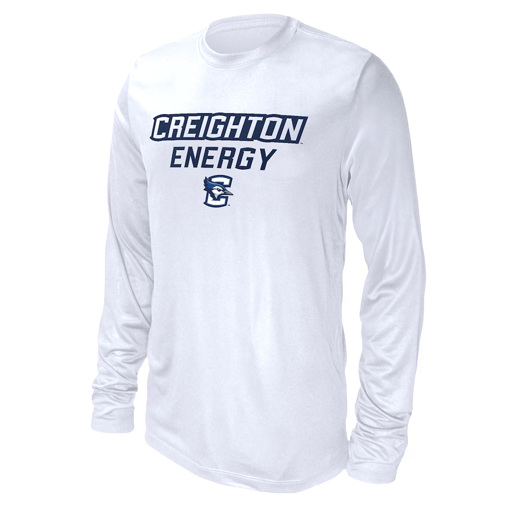 CREIGHTON ENEGY SHIRT 2024 On-Court Bench Energy, Creighton Bluejays CREIGHTON ENEGY SHIRT 2024 On Court Bench Energy, Creighton Bluejays