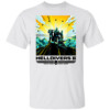 Colorful Video Game Poster Shirt Helldivers II, Sony PlayStation Game