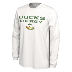 DUCKS ENEGY SHIRT 2024 On Court Bench Energy, Oregon Ducks