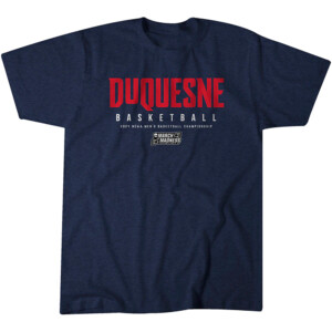 DUQUESNE 2024 NCAA TOURNAMENT SHIRT 2024 NCAA Men's Basketball Championship, Duquesne Dukes